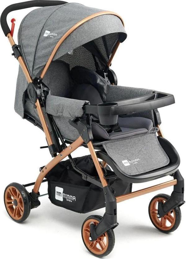 Guimo Life Çift Yönlü Bebek Arabası - Gri - Image 1