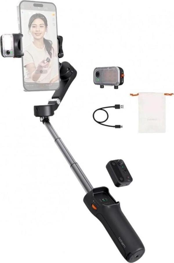 Hohem iSteady V3 AI Tracker Gimbal (Siyah) - Image 1
