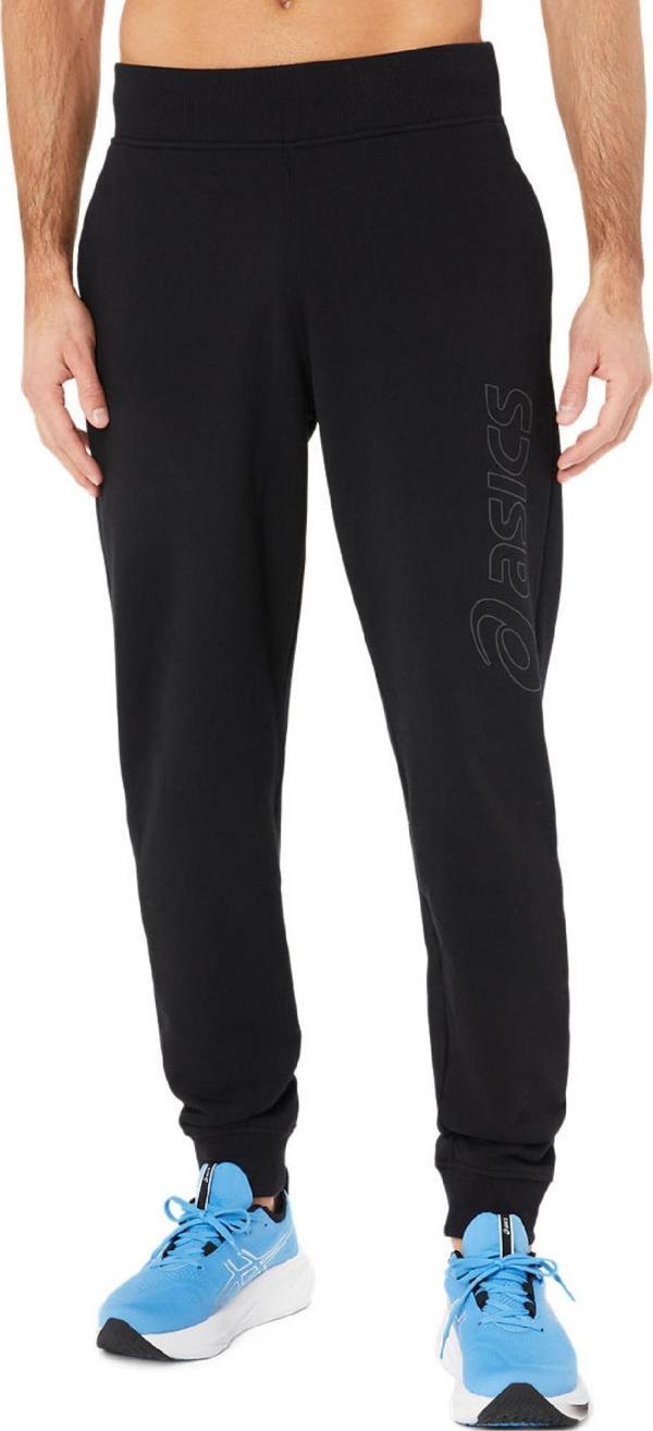 Asics 2031E189 Logo Sweatpan Alti Siyah Erkek Eşofman Altı XL - Image 1