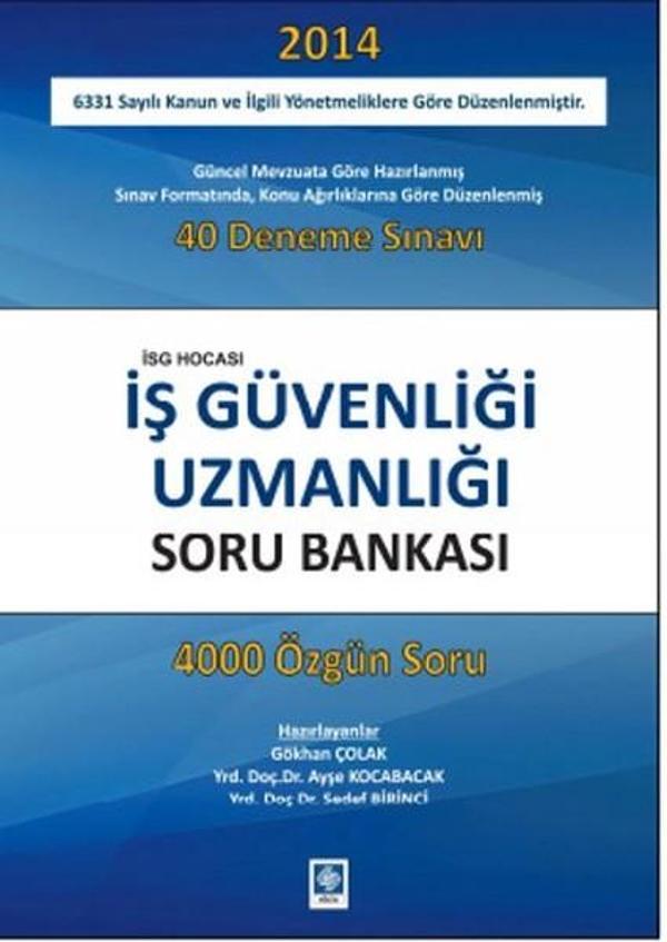 İş Güvenliği Uzmanlığı Soru Bankası - Ekin Basım Yayın - Image 1