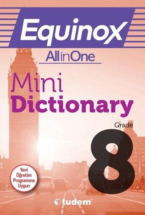 8.Sınıf Equinox All in One Mini Dictionary - Tudem Yayınları - Ders Kitapları - Image 1