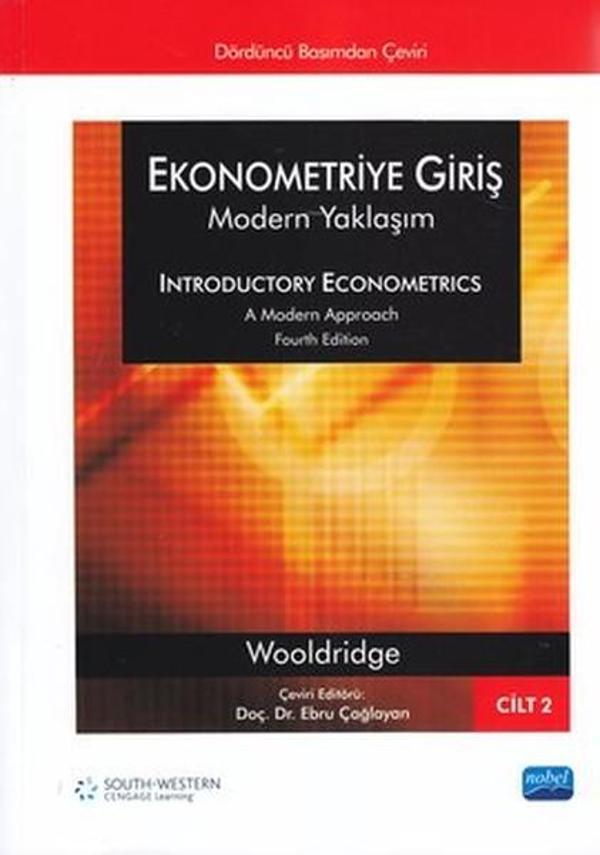 Ekonometriye Giriş 2 - Modern Yaklaşım - Nobel Akademik Yayıncılık - Image 1
