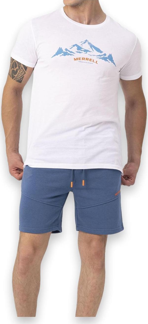 Merrell Taurus M Kısa Kollu Beyaz Erkek T-Shirt L - Image 1