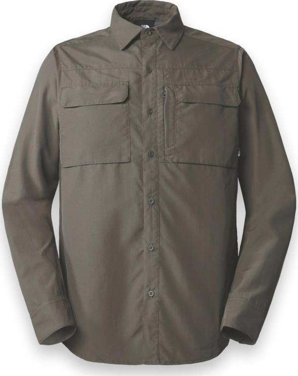 The North Face Nf0A4T18 M L/S Sequoia Gömlek Haki Erkek Gömlek S - Image 1