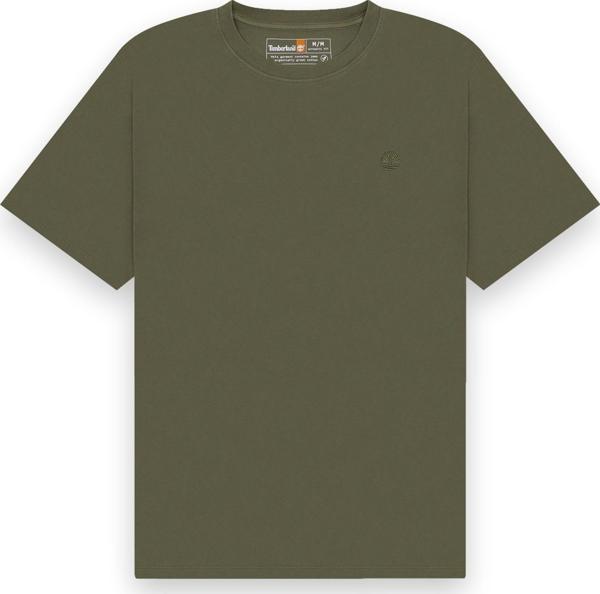 Timberland Tb0A5Yay Garment Dye Sleeve Haki Erkek T-Shirt M - Image 1