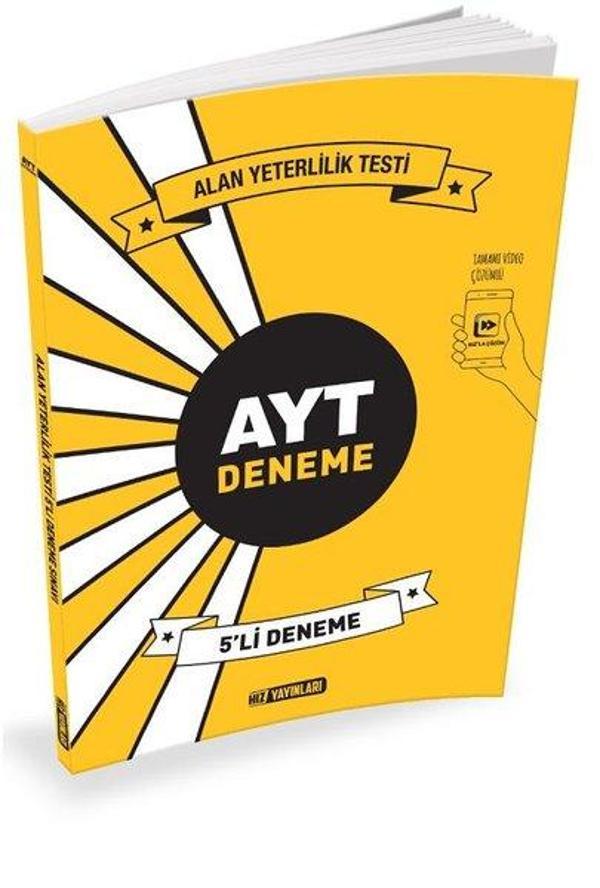 AYT Deneme 5'li Deneme - Hız Yayınları - Image 1