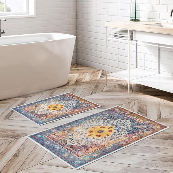 Alanur Trend Kaymaz Taban Dijital Banyo Takımı KT428 Multi - Image 1