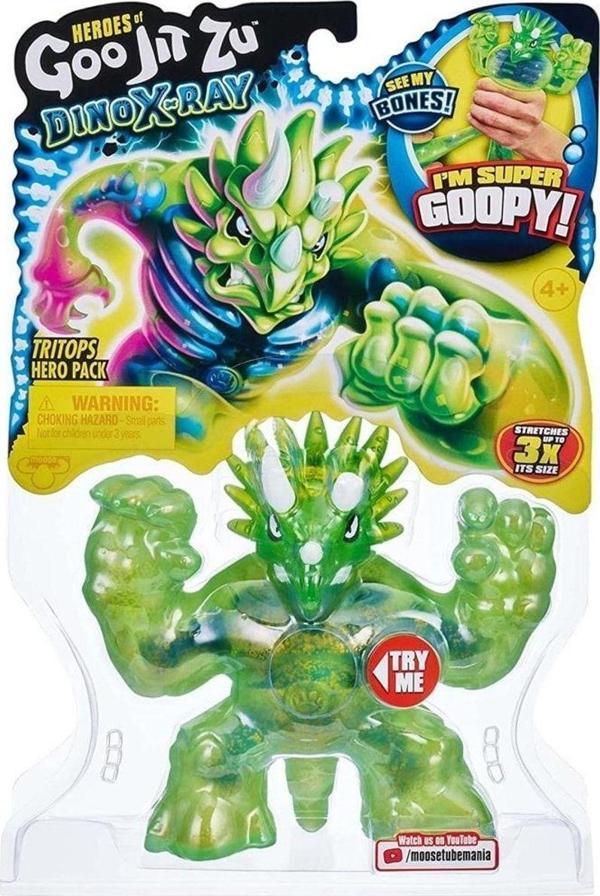 Giochi Preziosi Goojitzu Dino X-Ray Tekli Figür Tritops Goojıtzu - Image 1