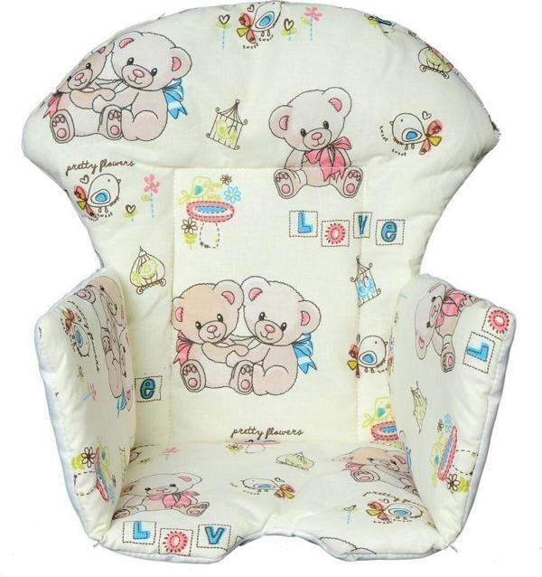Kids Comfort Mama Sandalyesi Minderi - Sevimli Ayıcıklar - Image 1