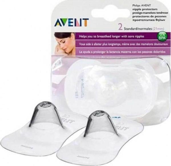 Philips Avent Göğüs Ucu Koruyucu Standart 2Li 21Mm Kelebek - Image 1
