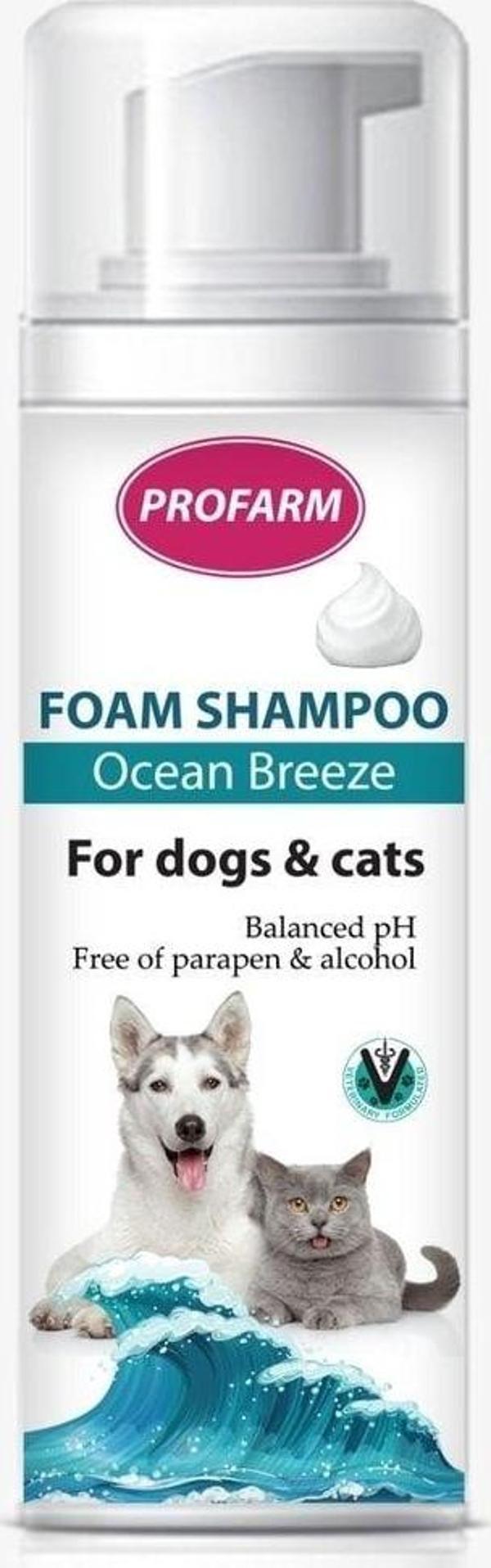 Profarm Kedi Köpük Şampuan Okyanus Özlü 150Ml - Image 1
