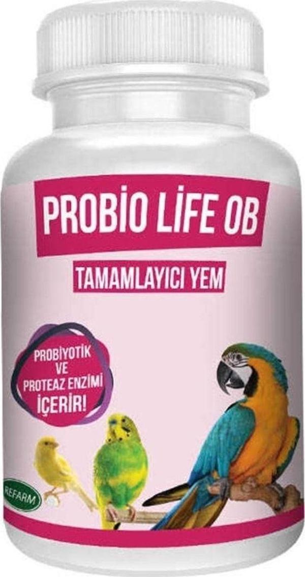 Profarm Probio Life Ob - Süs Kuşları Için Sindirim Düzenleyici Probiyotik 50G - Image 1
