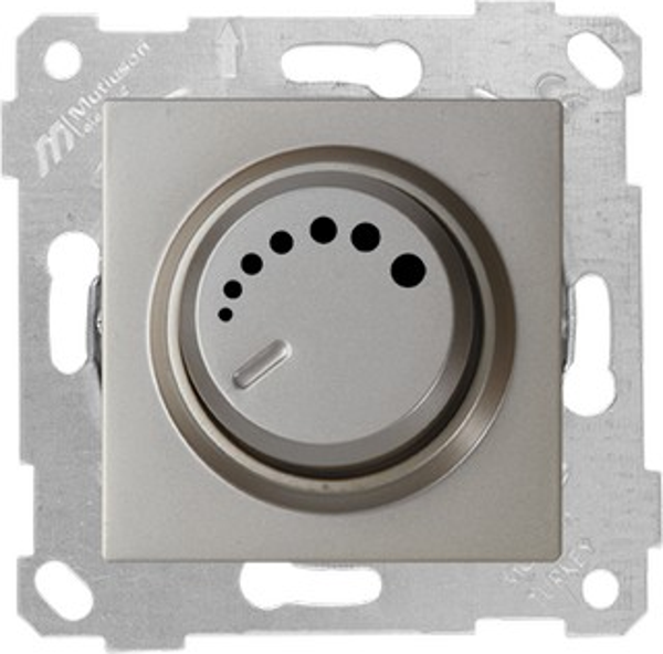 MUTLUSAN RİTA TİTANYUM IŞIKLI DİMMER 600W (ÇERÇEVE HARİÇ) - Image 1