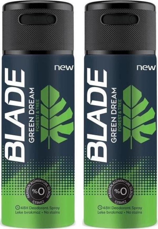 Blade Green Dream Erkek Deodorant 150 ml * 2 Adet - Image 1
