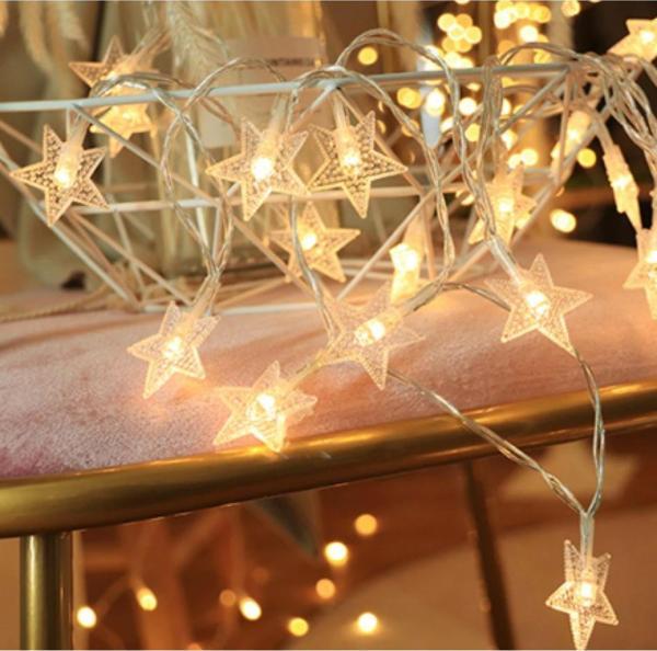 20 Led Pilli 2 Kademeli Yıldız Led Gün Işığı 3M - Image 1