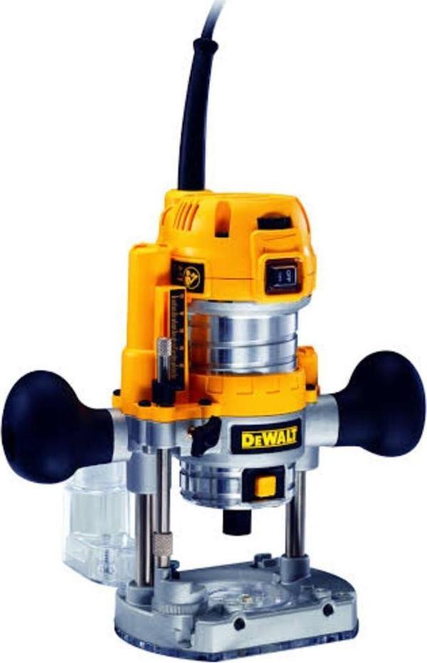 Dewalt 900 Watt 8 Mm Profesyonel Değişken Hız Ayarlı Dalma Freze D26203 - Image 1