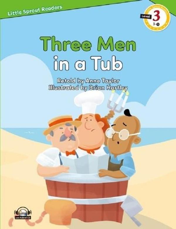 Three Men in a Tub-Level 3-Little Sprout Readers - E-Future - Image 1