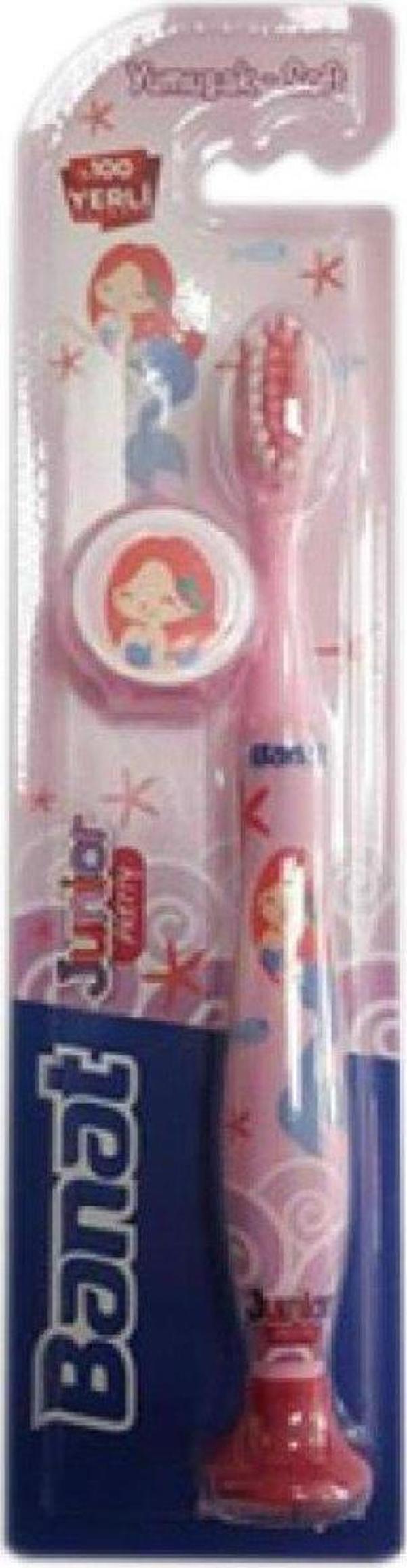 Banat Pretty Junior Vakumlu Ayak Ultra Soft Diş Fırçası - Image 1