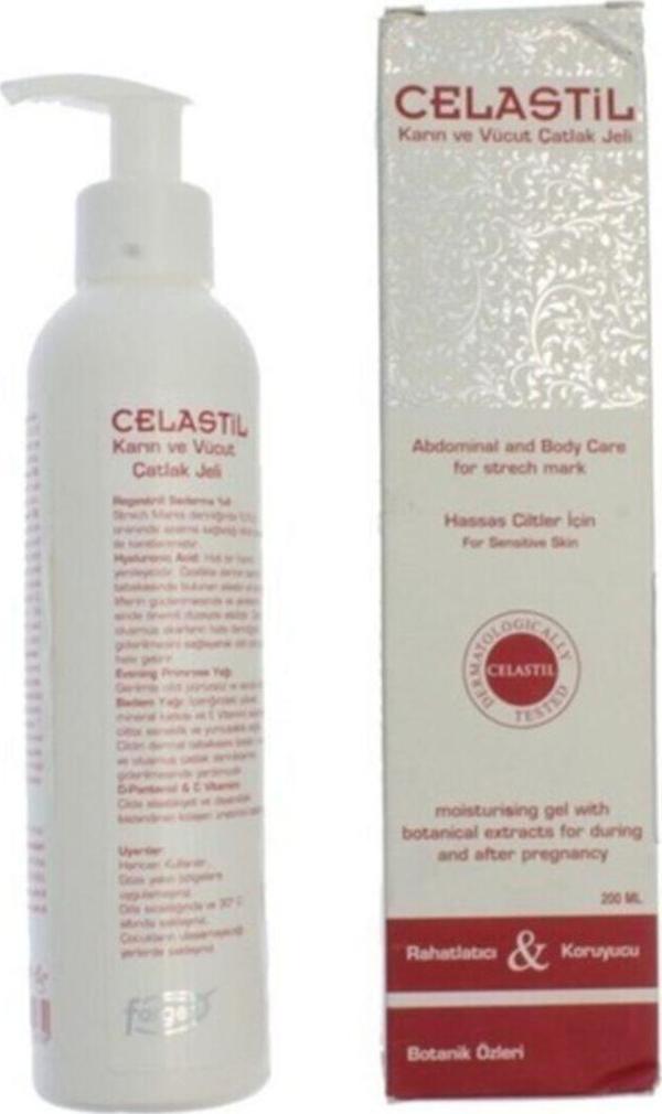 CELASTIL KARIN VE VUCUT CATLAK JELI 200 ML - Image 1