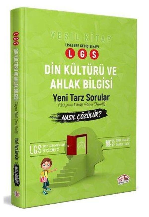 LGS Din Kültürü ve Ahlak Bilgisi Mantık Muhakeme Soruları Nasıl Çözülür?-Yeşil Kitap - Editör - Image 1