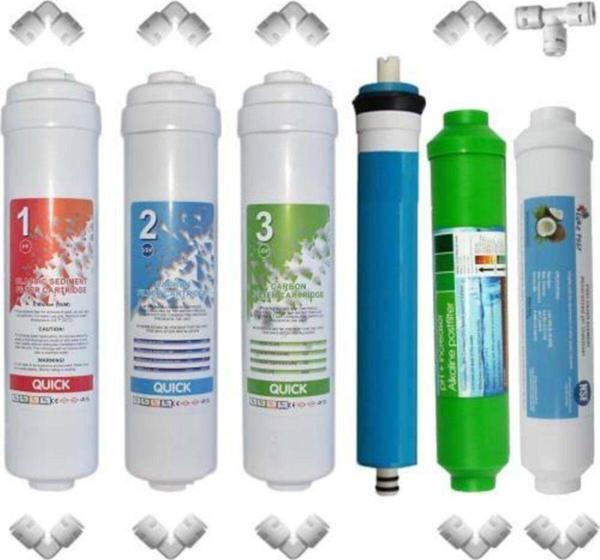Prolite Store Inline Kapalı Kasa Su Arıtma Cihazlarına Uyumlu6'Lı Set Ph+ Filtreli - Image 1