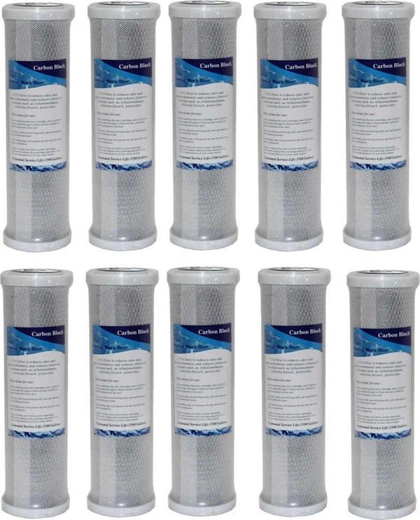 Aqua Bella Açık Kasa Su Arıtma Cihazı Cto Blok Karbon Filtre (10 Adet) - Image 1