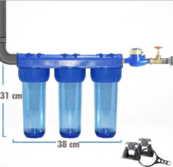 Aqua Bella Aqua Turco Daire Bina Girişi Pas Kireç Önleyici Ev Şebeke Girişi Su Arıtma - Image 1