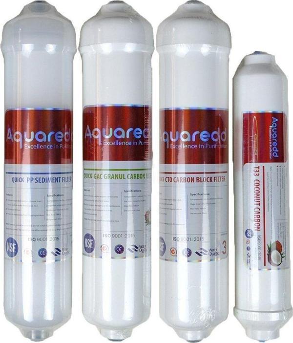 Aqua Bella Aquaredd Su Arıtma Filtre Takımı 4'Lü Set - Image 1