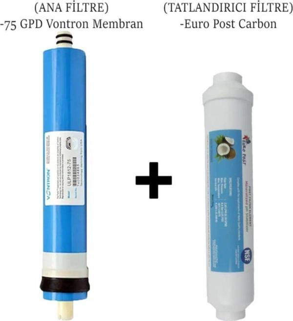 Prolite Store Tüm Su Arıtma Cihazlarına Uyumlu Vontron Membran Ve Tatlandırıcı - Image 1