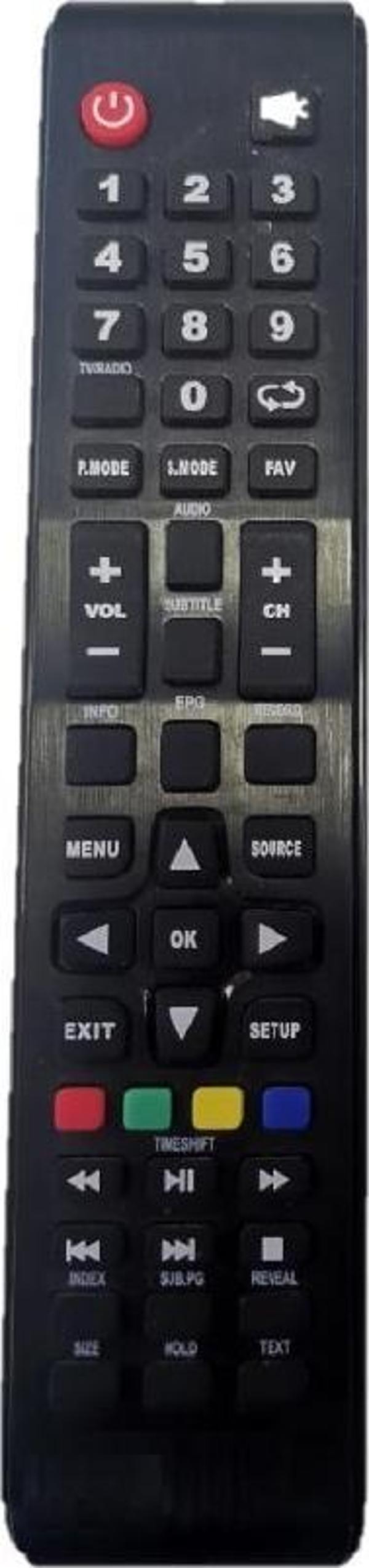 Hi Level Led Televizyon Kumandası-TİMESHFT Tuşlu - Image 1