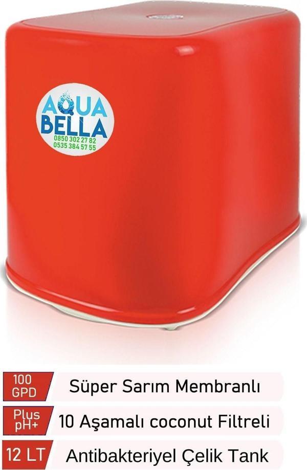 Aqua Bella Stylus 10 Aşamalı Organik Nsf Sertifikalı Çelik Tanklı Su Arıtma Cihazı - Image 1