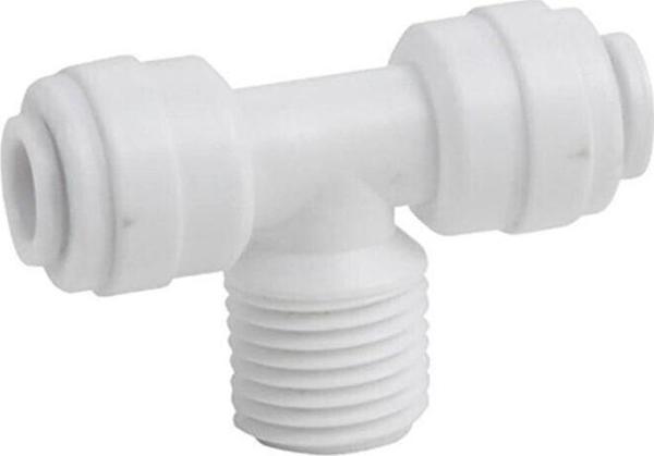 Aqua Bella Su Arıtma Cihazı Tatlandırıcı Filtre Için Yan Diş T Dirsek Quick - Image 1