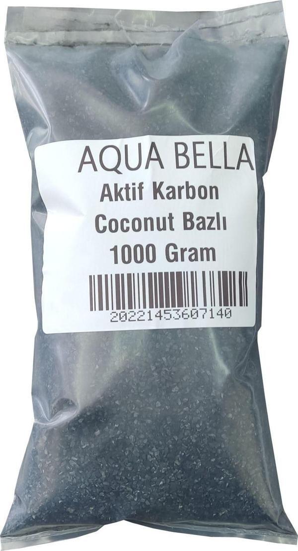Aqua Bella Su Arıtma Ve Damıtma Için Granül Aktif Karbon Filtresi Coconut Bazlı 1000 Gram - Image 1