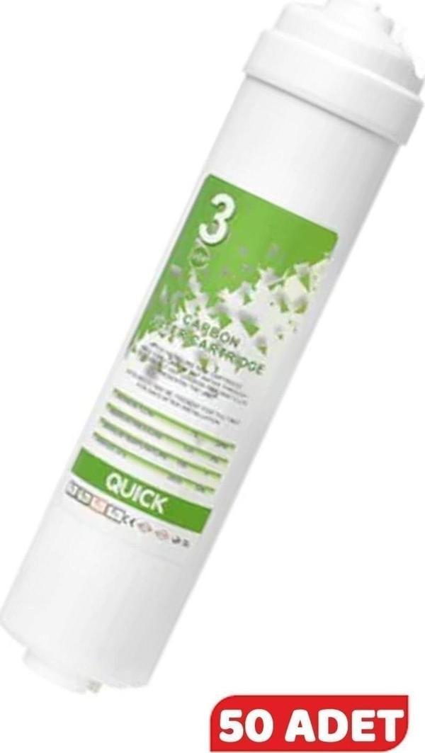 Aqua Bella Toptan Su Arıtma Cihazı Için Inline Karbon Filtre 50 Adet - Image 1