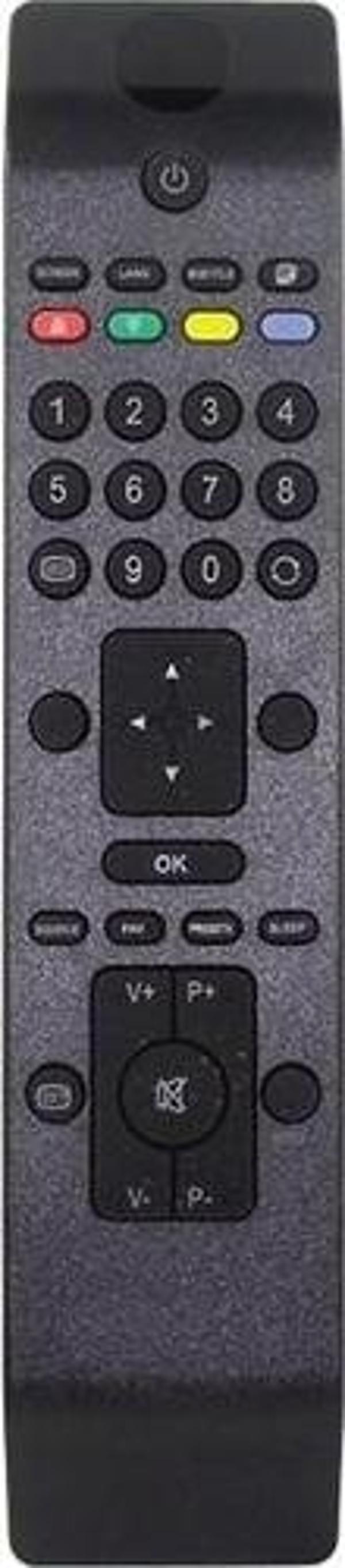 Telefunken Lcd Led Tv Uyumlu Kumanda Kıvrımlı Model - Image 1