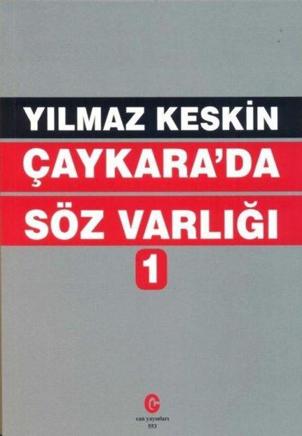 Çaykara'da Söz Varlığı 1 - Can Yayınları (Ali Adil Atalay) - Image 1