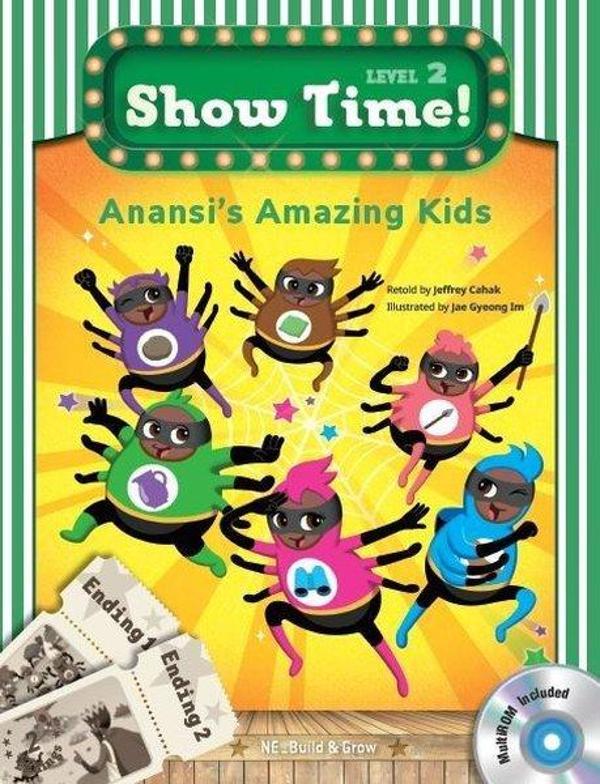 Anansi's Amazing Kids-Show Time Level 2 - Build & Grow - Image 1