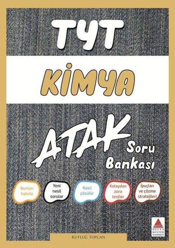 TYT Kimya Soru Bankası Atak - Delta Kültür-Eğitim - Image 1