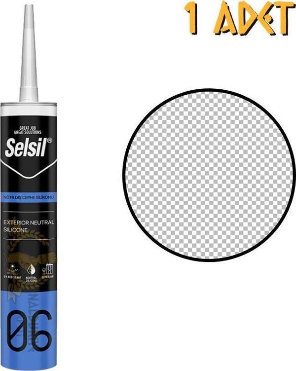 Selsil Dış Cephe Nötr Silikon ŞEFFAF 300 ml. - 1 Adet - Image 1