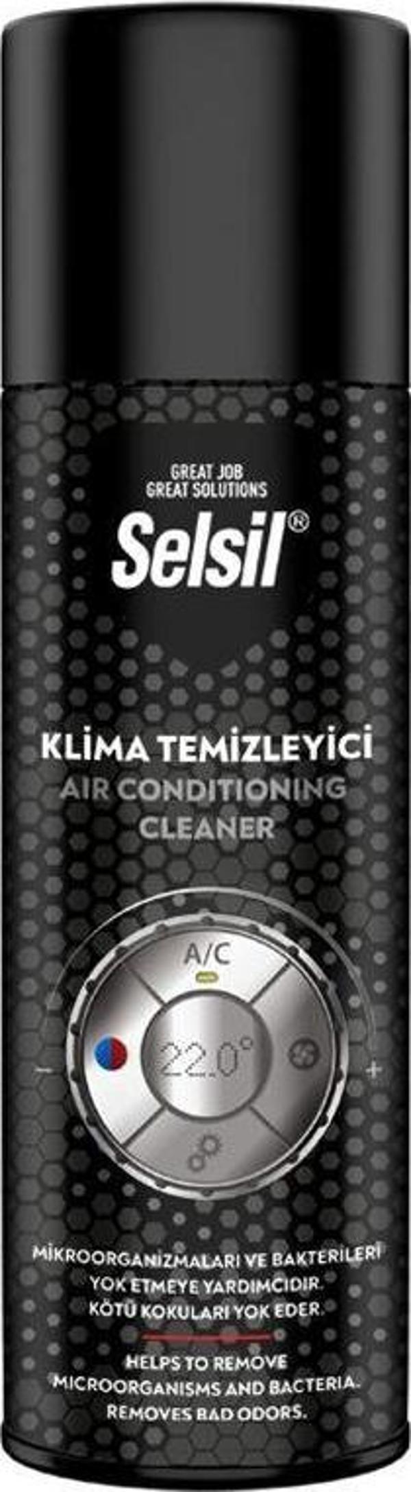 Selsil Klima Temizleme Spreyi Koku Bombası LİMON 150 ml. - Image 1