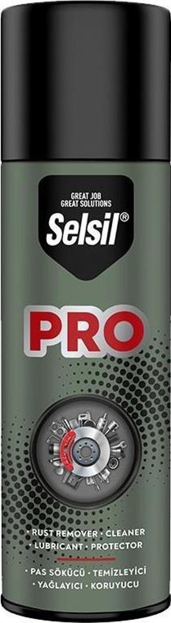 Selsil PRO Çok Amaçlı Bakım ve Yağlama Spreyi 200 ml. - Image 1