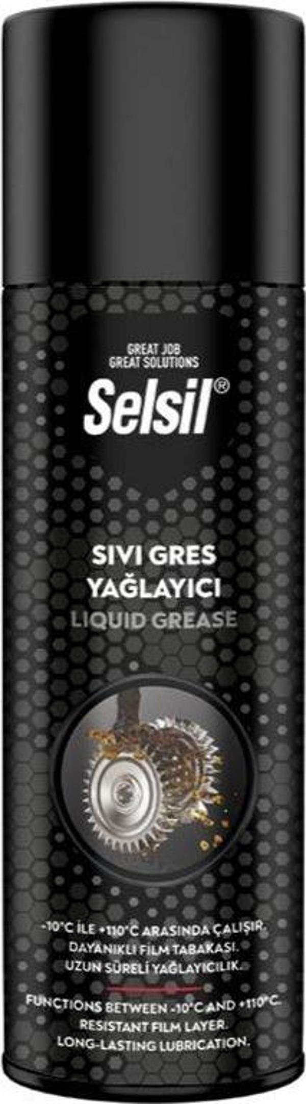 Selsil Sıvı Gres Yağlama Spreyi 500 ml. - Image 1