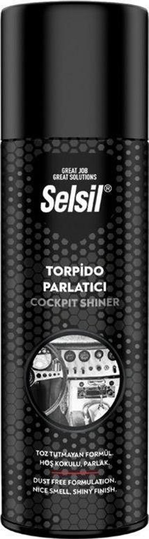 Selsil Torpido Kokpit Temizleme Parlatma Spreyi 200 ml. - Image 1