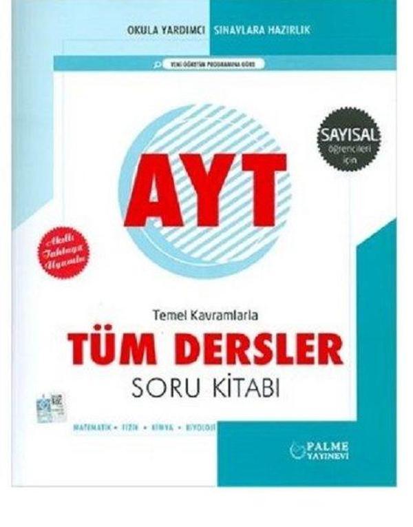 Palme Yks Ayt Tüm Dersler Soru Kitabı (Sayısal) - Palme Eğitim - Image 1