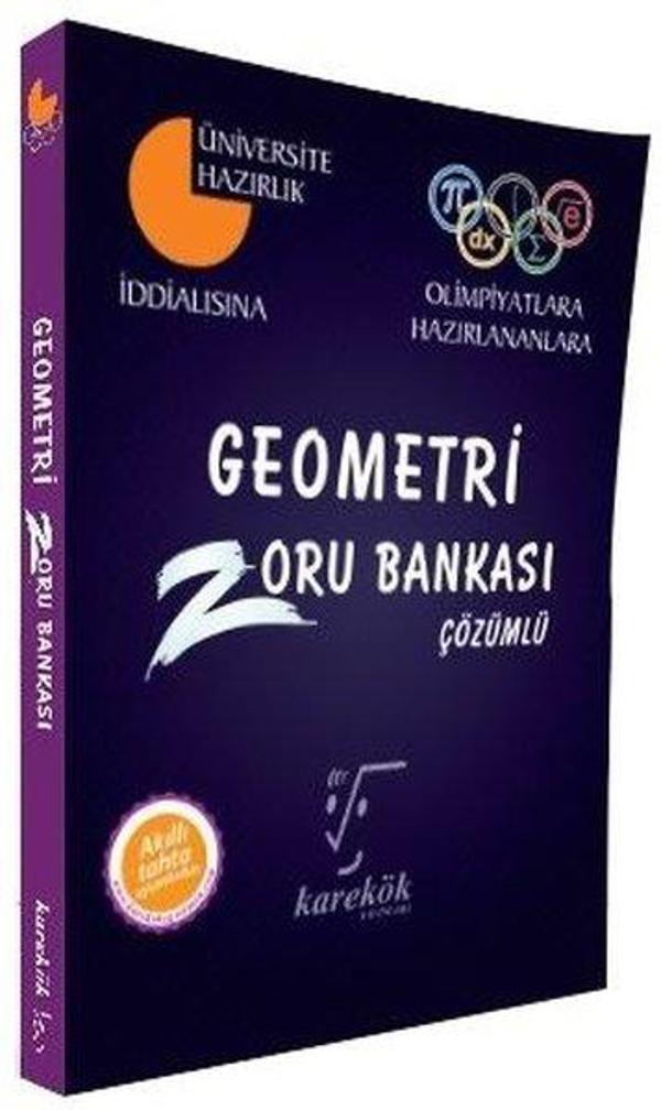 Geometri Zoru Bankası-Çözümlü-Üniversiteye Hazırlık - Karekök Eğitim Yayınları - Image 1