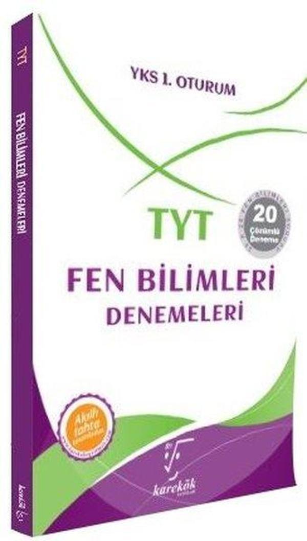 TYT Fen Bilimleri Denemeleri-YKS 1.Oturum - Karekök Eğitim Yayınları - Image 1