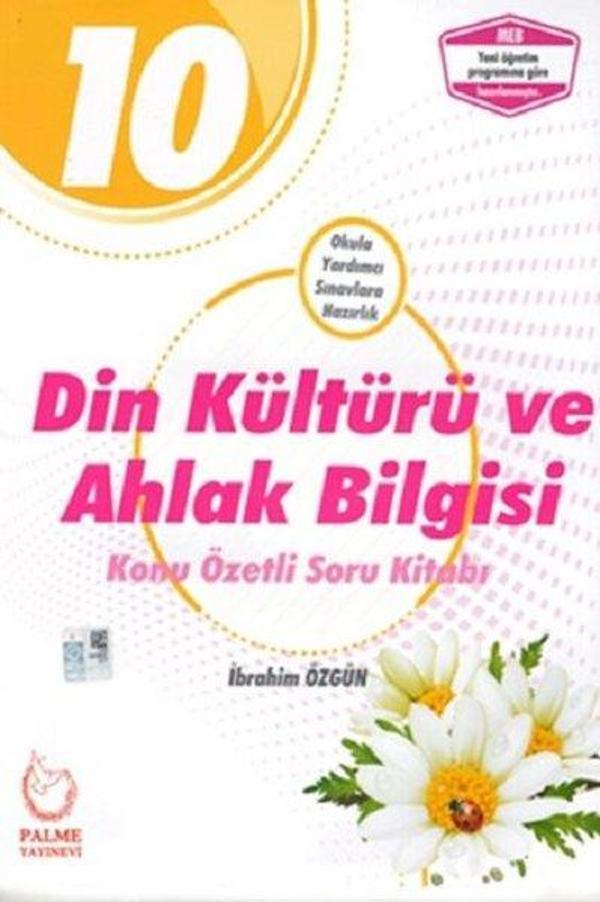 Palme 10.Sınıf Din Kültürü  Konu Özetli Soru Kitabı  2019 - Palme Eğitim - Image 1