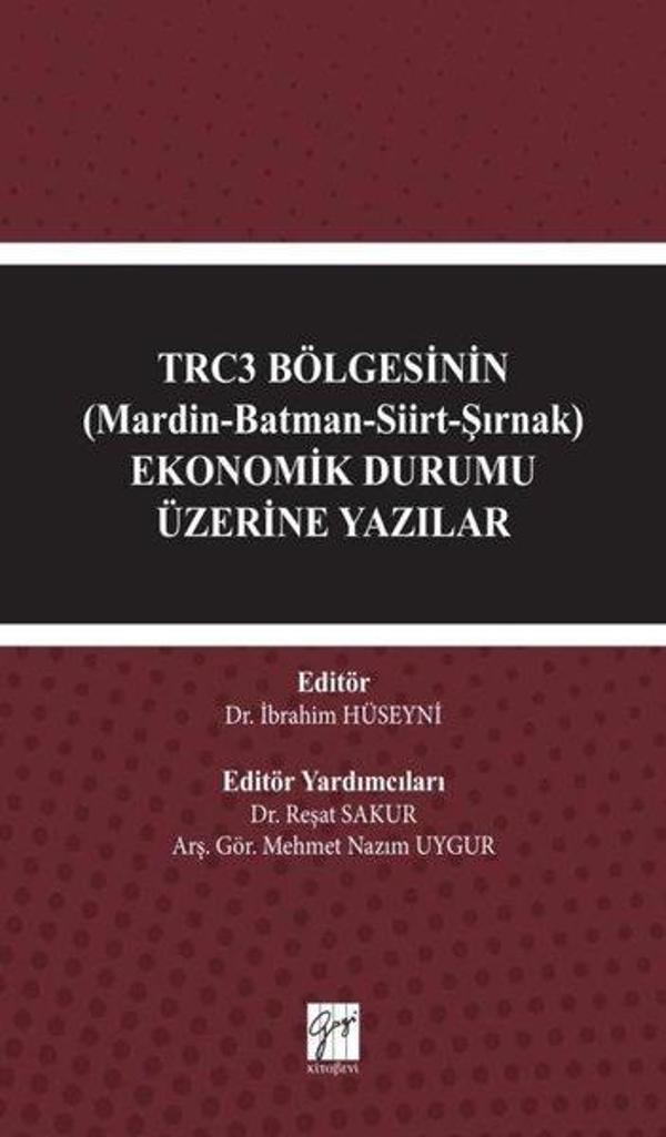 TRC3 Bölgesinin Ekonomik Durumu Üzerine Yazılar - Gazi Kitabevi - Image 1