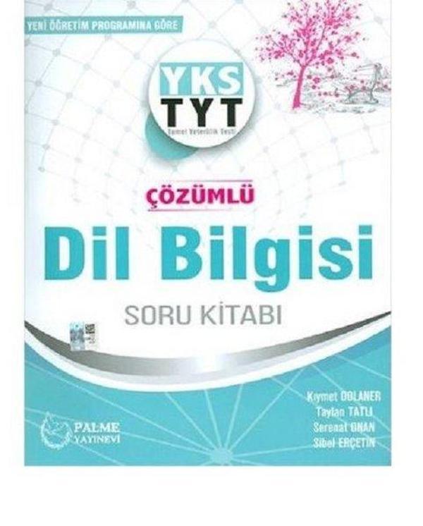 Palme Yks Tyt Çözümlü Dil Bilgisi Soru Kitabı 2019 - Palme Eğitim - Image 1