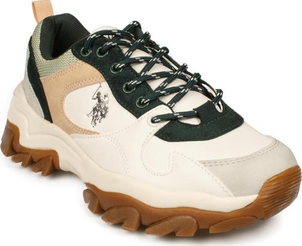 U.S. Polo Assn. Tracky-Z Günlük Beyaz Kadın Spor Ayakkabı 36 - Image 1